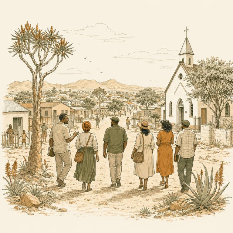 Walking Tours for congregational renewal, community listening and mission discernment in Namibia